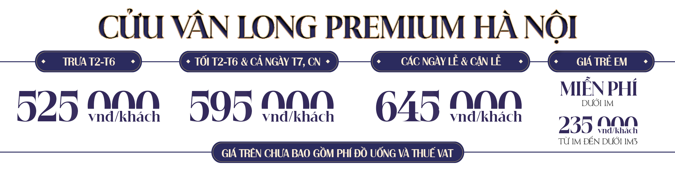 Bảng giá Premium